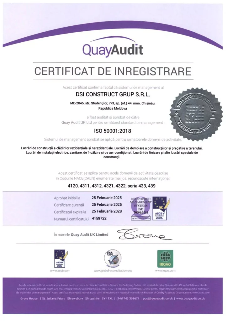 certificat-4 Dsi Construct Grup